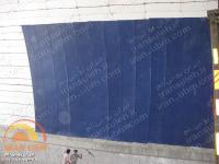 پوشش کارتن پلاست بر روی عایق پلی استایرین- پروژه سوله سالن ورزشی امانی -سیرجان