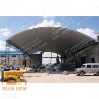 سوله قوسی ubm بر روی تیر  و ستون فولادی (سوله یو بی ام بر روی تیر  و ستون فولادی یا سوله ubm بر روی تیر  و ستون فولادی)