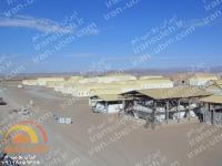 سوله قوسی ubm بر روی تیر  و ستون فولادی (سوله یو بی ام بر روی تیر  و ستون فولادی یا سوله ubm بر روی تیر  و ستون فولادی)