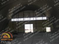 طراحی و ساخت سوله سالن ورزشی چند منظوره حجت آباد  استان کرمان
