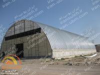 طراحی و ساخت سوله سالن ورزشی چند منظوره حجت آباد  استان کرمان