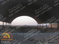 طراحی و ساخت سوله سالن ورزشی چند منظوره خسروی  استان کرمان