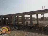 طراحی و ساخت سقف سوله سالن ورزشی چند منظوره پارک فدک ساوه  استان مرکزی