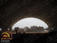 طراحی و ساخت سقف سوله سالن ورزشی چند منظوره پارک فدک ساوه  استان مرکزی