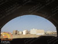 طراحی و ساخت سقف سوله سالن ورزشی چند منظوره پارک فدک ساوه  استان مرکزی