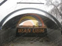 ساخت و مونتاژ و نصب و اجرای سوله قوسی ubm