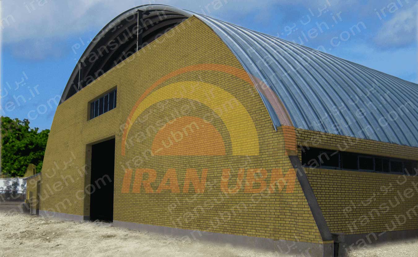 طراحی تولید و اجرا سوله های قوسی سالن ورزشی