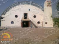 طراحی و ساخت سوله سالن ورزشی امانی استان کرمان